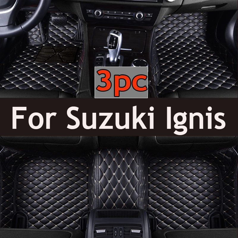 

Car Mats For Suzuki Ignis MF 2020 2021 2022 2023 Auto Leather Floor Mat Durable Rugs Carpets Pads Car Accessories Interior Parts