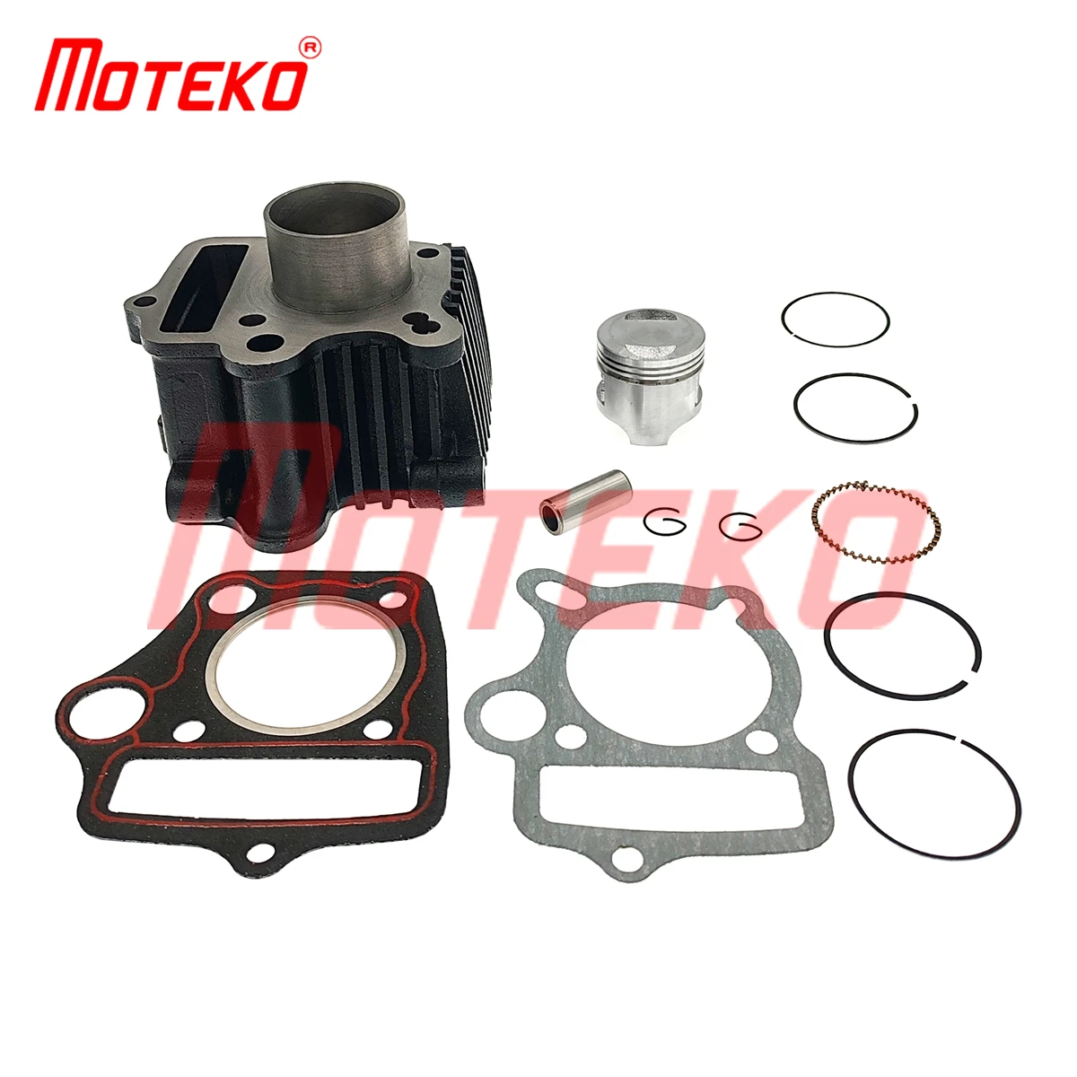 BX18080004 C50 ATV50 39MM CYLINDER AND PISTON KIT 4T 139FMB 50CC ENGINE PARTS FOR CHINESE CUBS MINI ATV POCKET BIKE