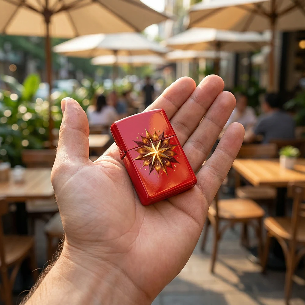 Accendino Flip Top con Motivo  - Vintage Collectible Lighters recensione e prezzo