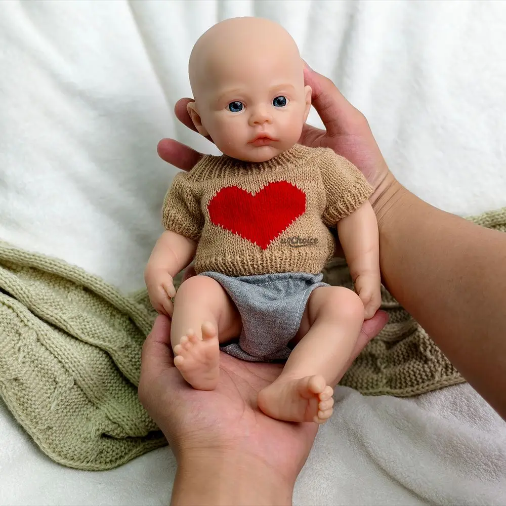 

Micro 30 CM 12Inch Baby Girl Meadow Full Body Soft Silicone Reborn Doll Lifelike 3D Skin Washable Christmas Gift Kids Toy