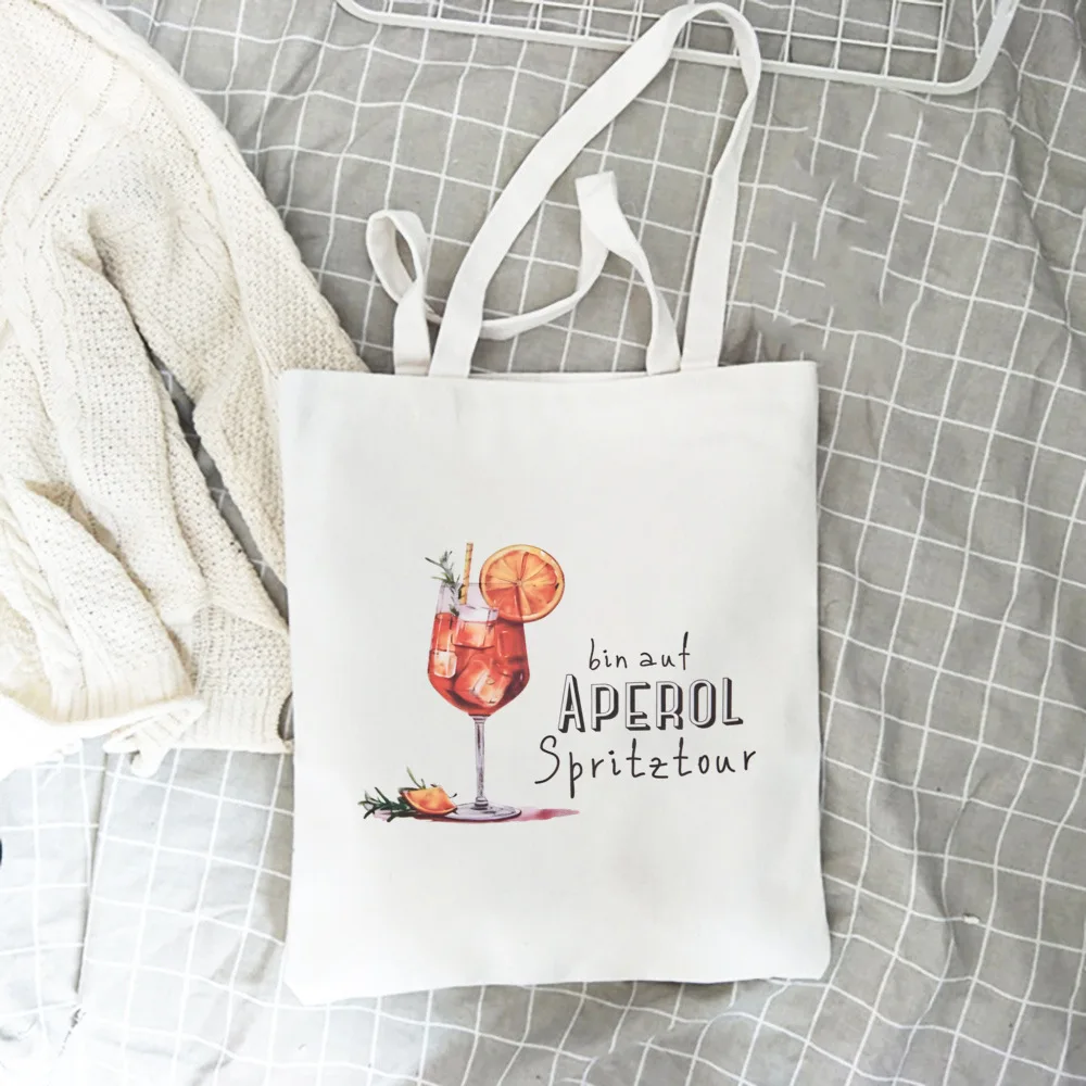 Aperol Spritz Tote Bag Holy Aperoli  Am Auf Aperol Spritztour  Jute Bag Girls Gift Idea Summer Feeling At Any Season