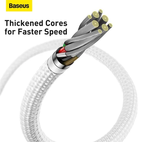 Кабель Baseus 20 Вт PD USB C — Lightning для быстрой зарядки iPhone и iPad — пример использования