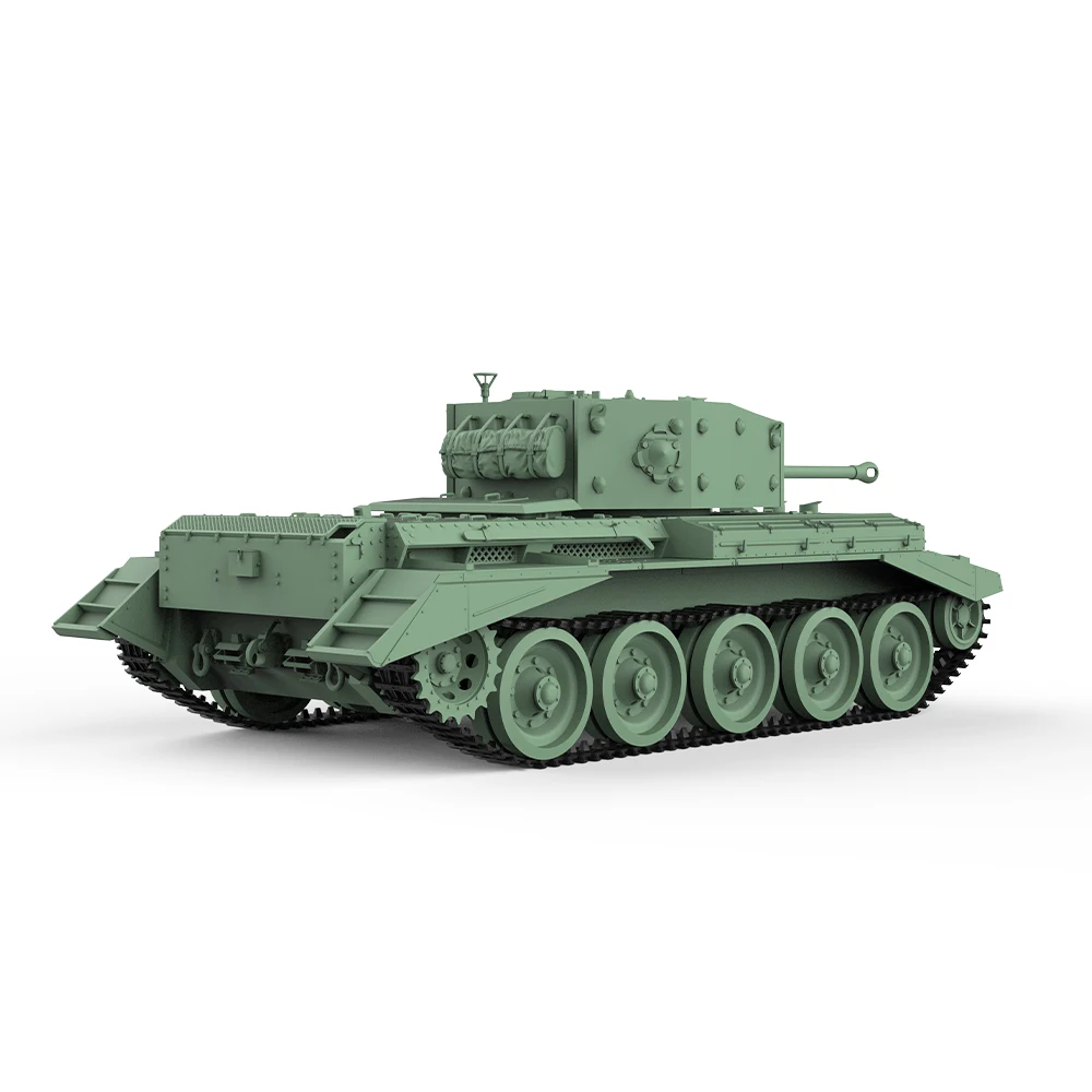 SSMODEL SS72843 1/72 25mm Military Model Kit British Cromwell V (A27M) Cruiser Tank MkVIII