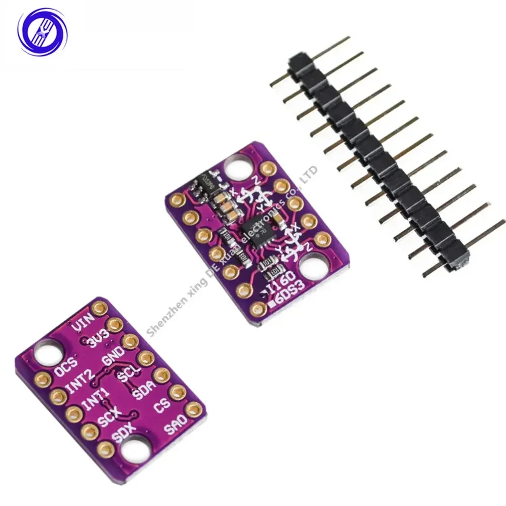 MXW 10 STKS/PARTIJ GY-BMI160 Nieuwste Stance Accelerometer Gyroscoop module 6 Dof traagheidsmeetsensoren