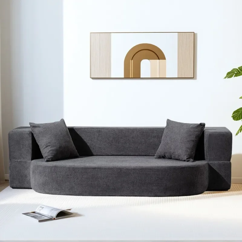 Foldable sofa high-density sponge, casual adult lunch break mattress