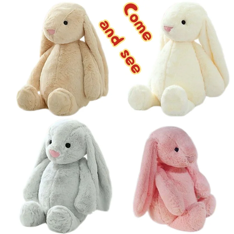 

40CM Cute Bonnie Rabbit Doll Super Soft Sleeping Doll Little Rabbit Plush Toy Doll Festival Birthday Gift