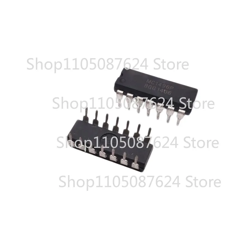 VV  5pcs MC1496 MC1496P DIP-14 Balanced Modulator Demodulator IC