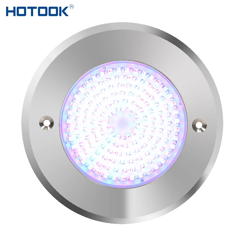 HOTOOK China Factory 155mm Submersible Pool Light Wall Mounted Swimming Pool Led Light With Remote Control
