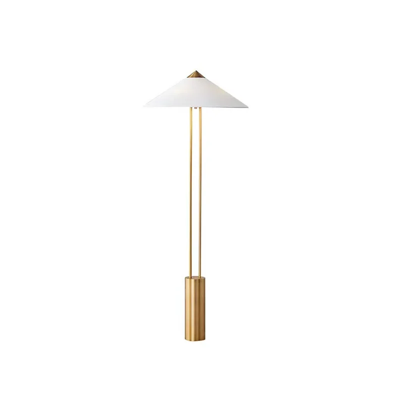 Lampada da terra medievale nordica, camera da letto moderna e semplice del soggiorno, sala campioni lato divano, lusso leggero creativo, lampada da terra verticale