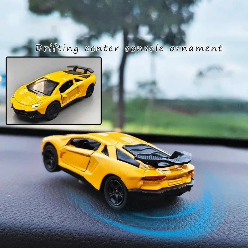 AE86 Drift Center Console Dynamic Interior Decoration Creative Interesting Swinging Car Model Interior Decoration Accessories