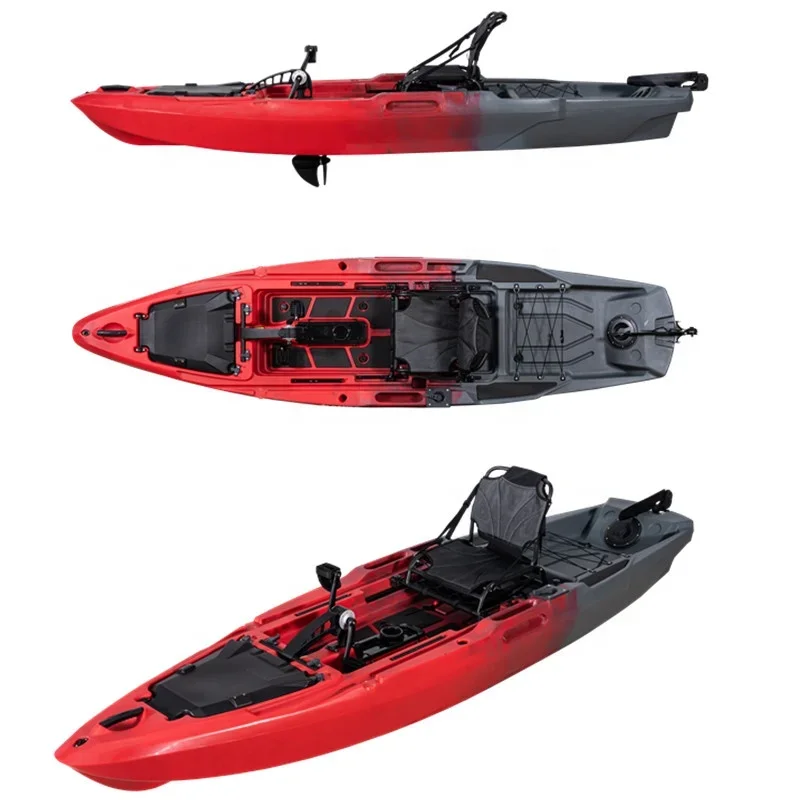 

12.2FT Stable Pedal Kayak Plastic Boat With Imported Material