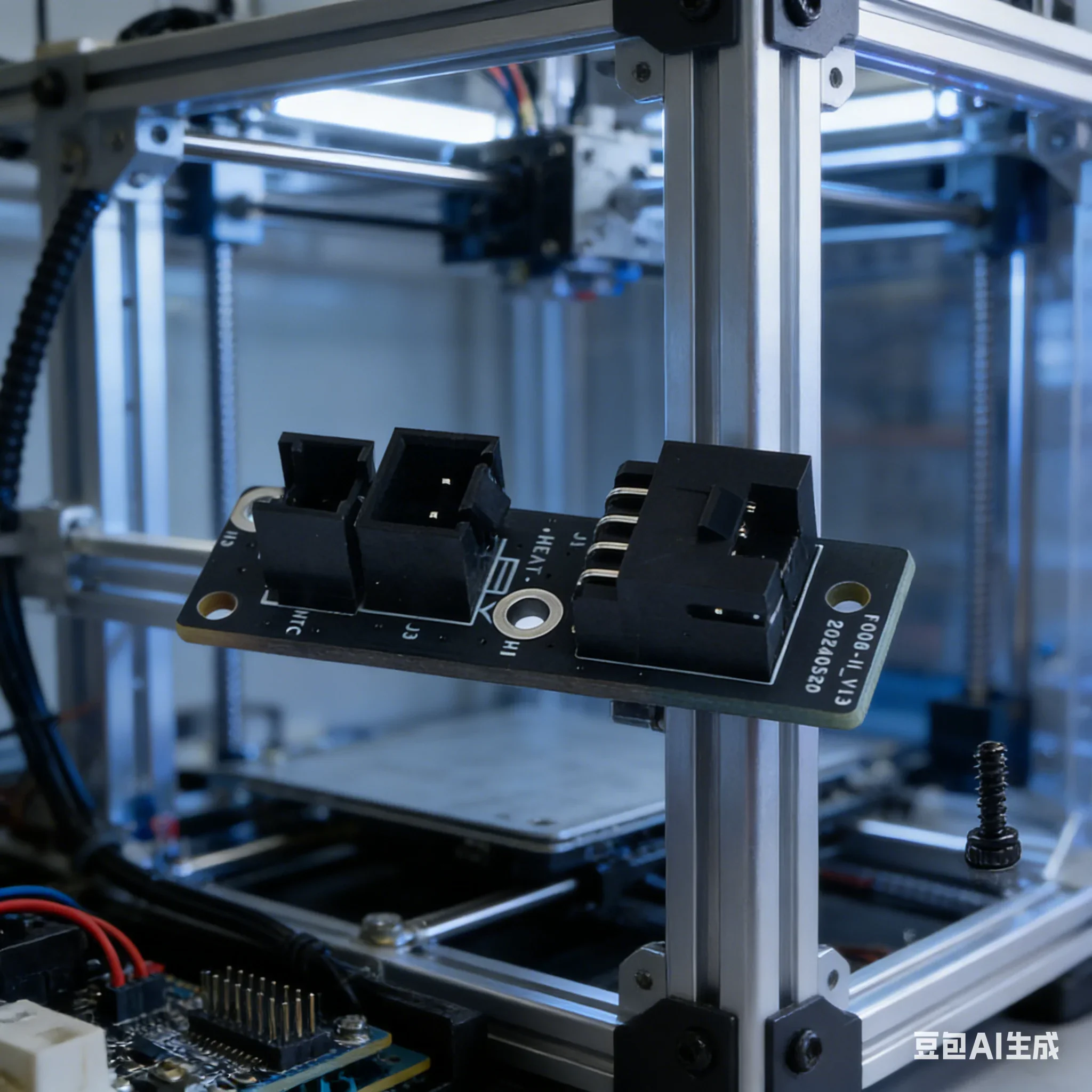 

1 шт. Плата интерфейса экструдера 3D-принтера для K2/Pro/Plus, модуль управления экструдером, запасные части для 3D-принтера