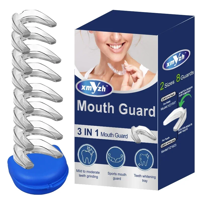 Custom Anti-Snoring and Teeth Grinding Mouthguard Kit Manual Plastic Sleep Protection Dental Equipment