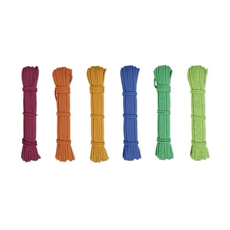 Φ:6mm-20m/Pieces,Multi Purpose High-Strength Polyester Yarn, Used For Mountain Climbing Assistance, Knotting Rope, Binding Rope