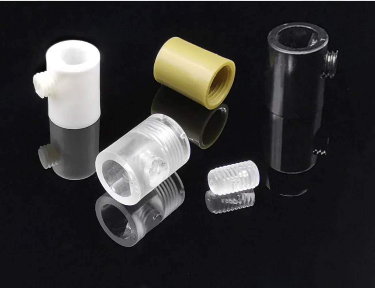 

M10 Threaded Female Cable Grips Plastic Strain Reliefs Electrical Wire Clamps for Pendant Lamp Fittings