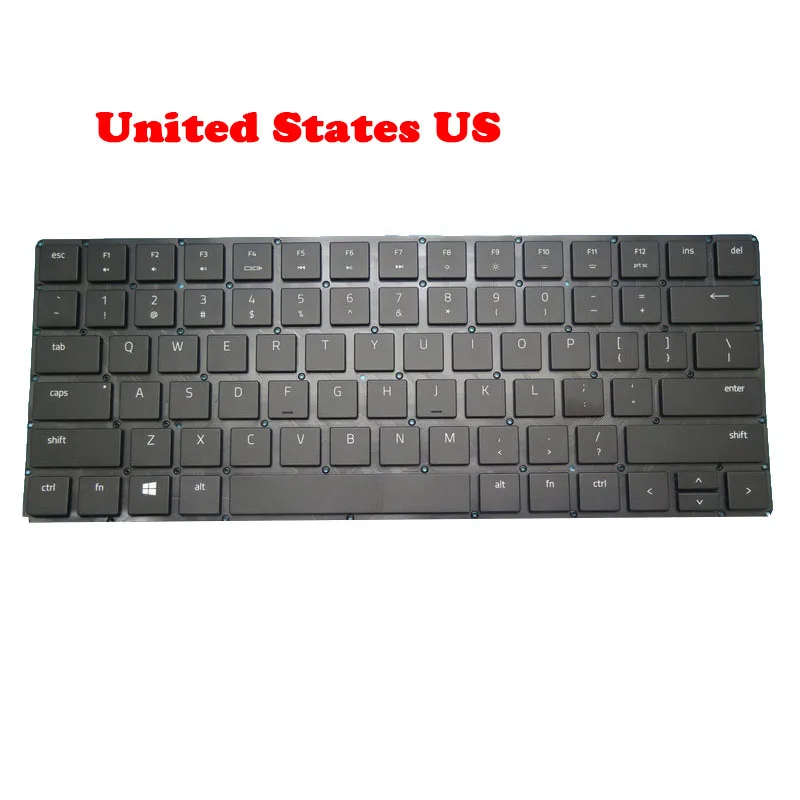 Laptop US/UK Keyboard For RAZER Blade 15 Advanced 2021 RZ09-0367 RZ09-0367B RZ09-0367C RZ09-0367BEC3 RZ09-0367BED3 RZ09-0367CEC3