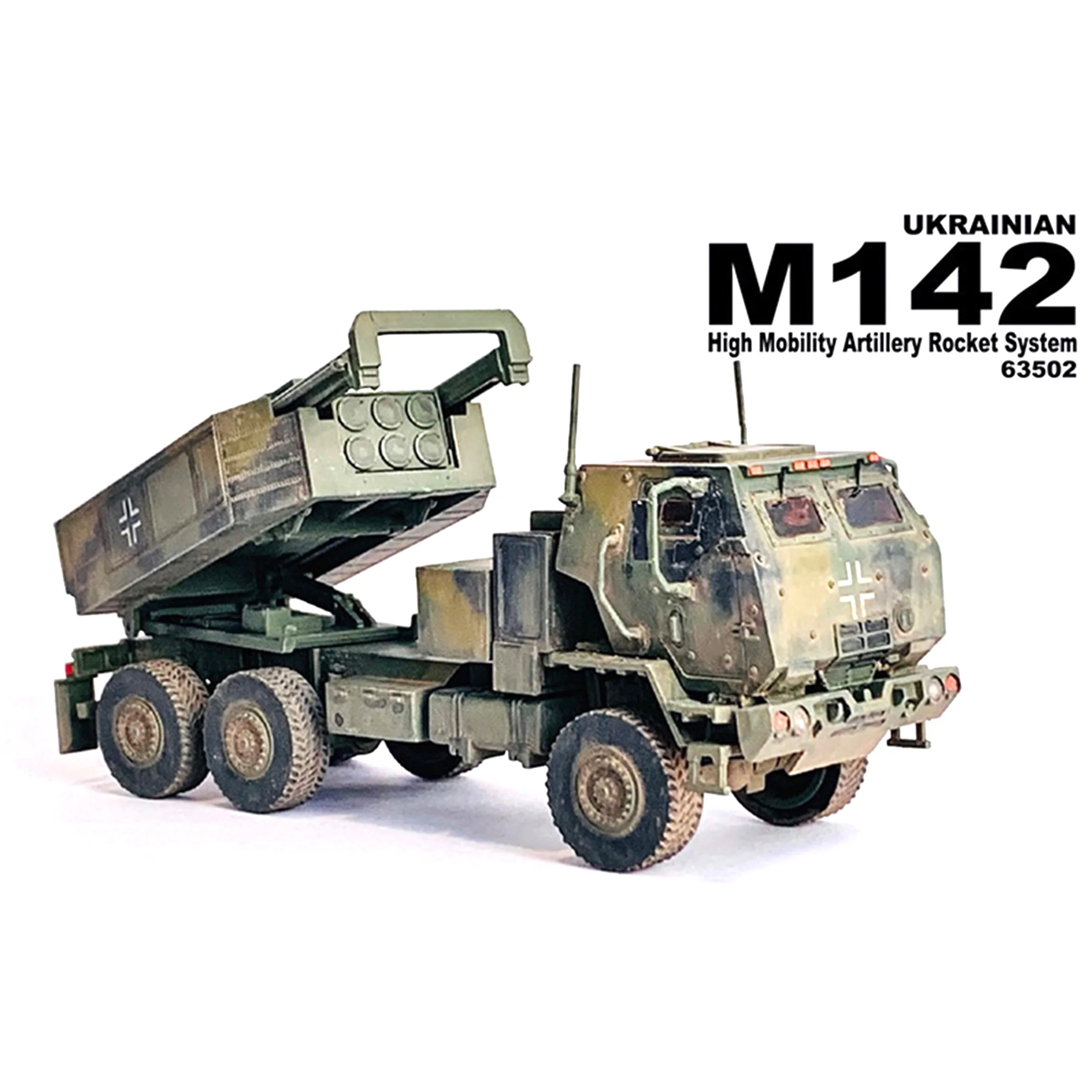 DG 63502 1/72 US M142 High Mobility Rocket Launch System Model Ukraine  Finished product collection model