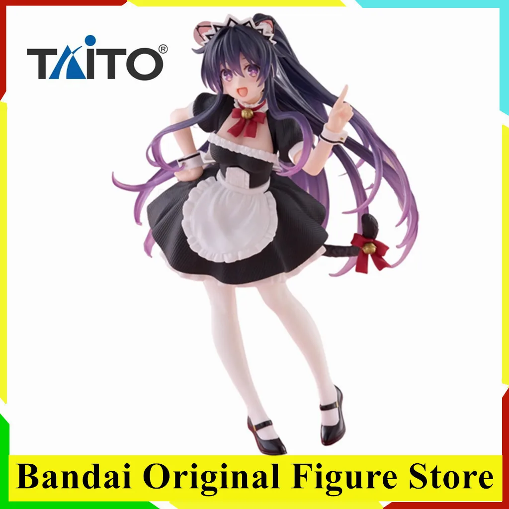 

Original TAITO Coreful Date A Live V Yatogami Tohka Coreful Figure Nekomimi Maid Action Figure Ver. PVC Model Collection Doll