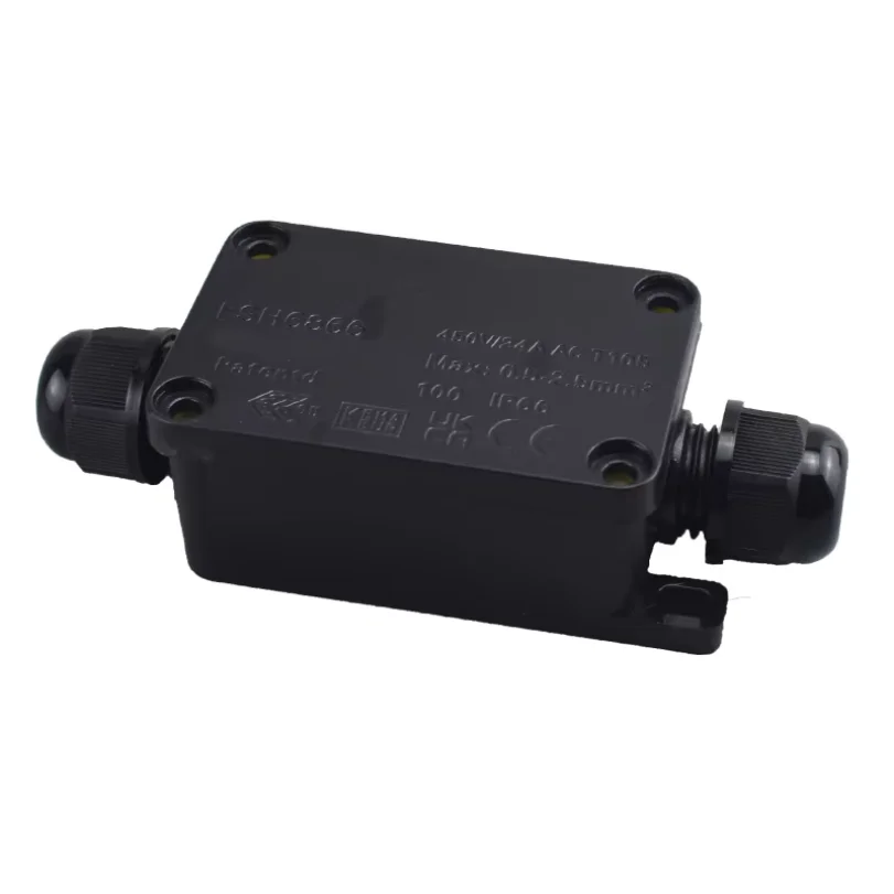Waterproof Junction Box 2 Way 3 Way 3mm-6.5mm Cable Connector Sealed Retardant Electrical Outdoor Waterproof Box