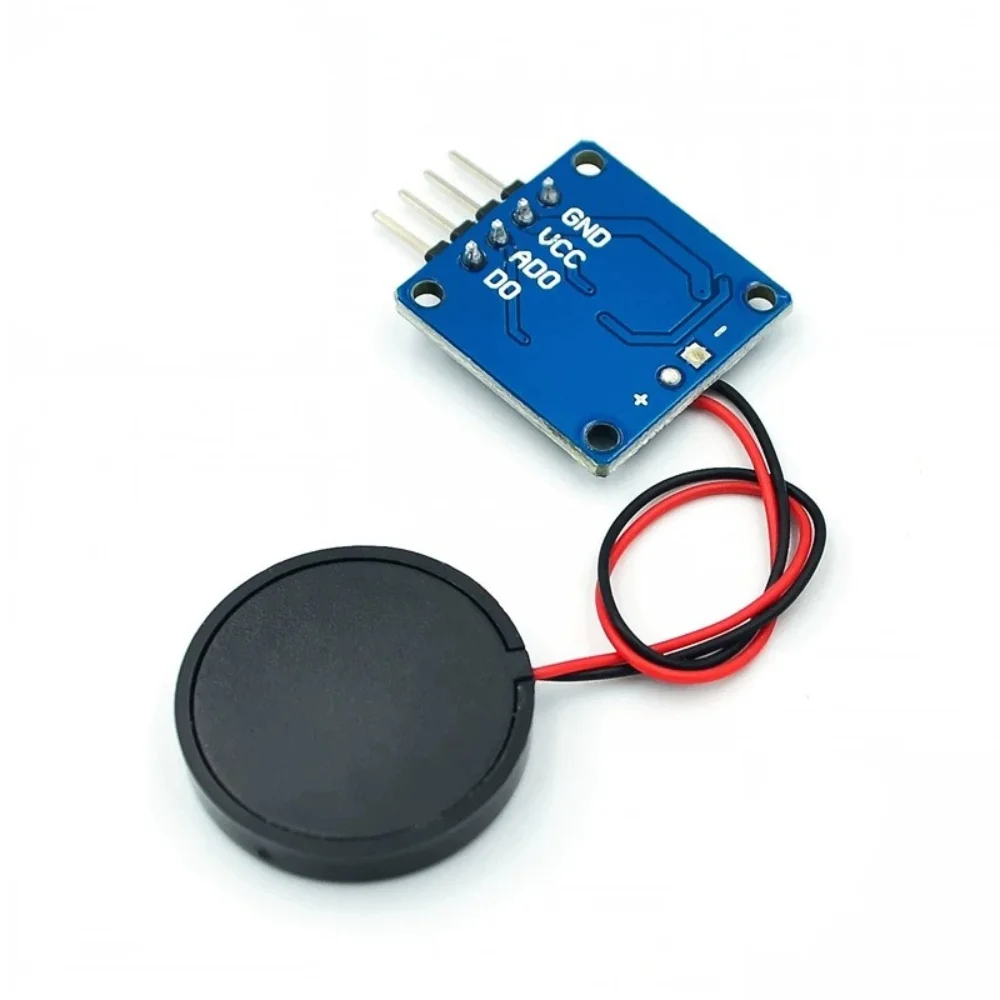 5V Piezoelectric Film Vibration Knock Sensor 5Pcs TTL Output Module for Arduino