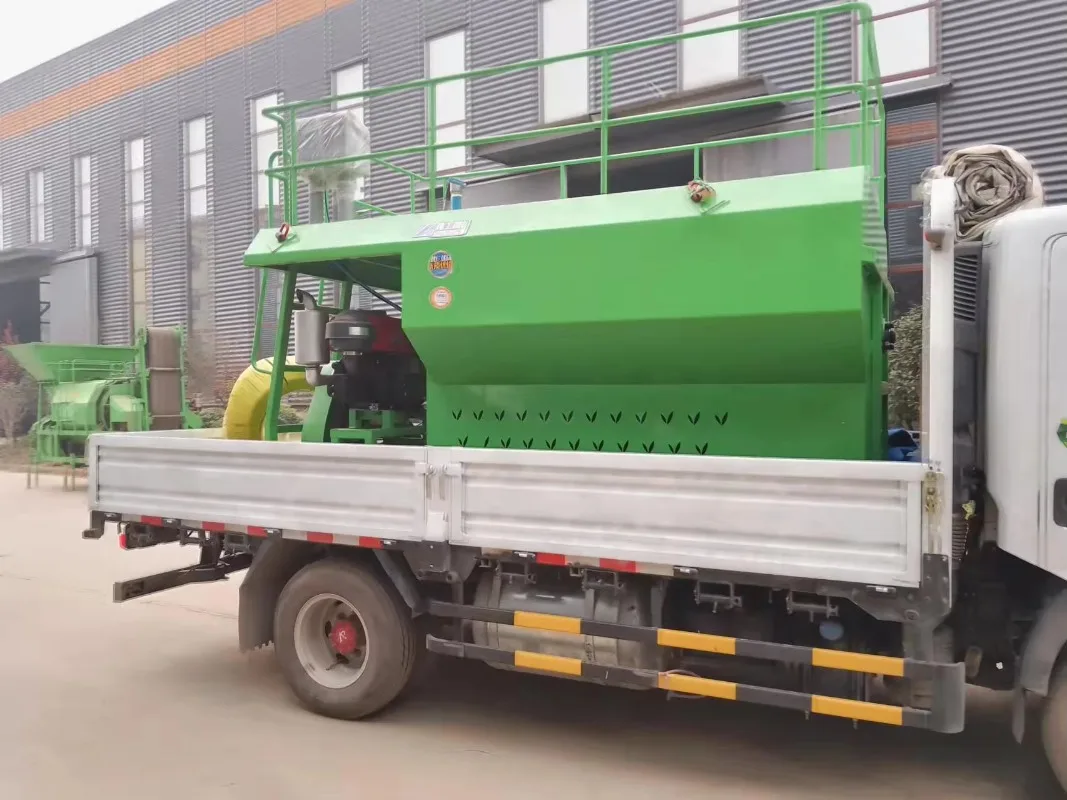 Public Park Hydroseeding Machine High Efficiency Grass Seeding Equipment For Urban Public Landscaping Works