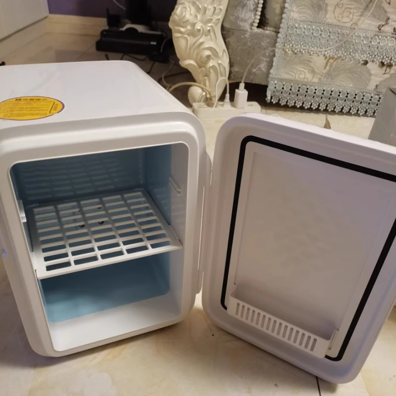 업그레이드된 차량용 미니 냉장고 - 아파트용 소형 냉동고 (신선도 유지 기술 탑재), 저소음 개인용 쿨러/워머 (여행용)