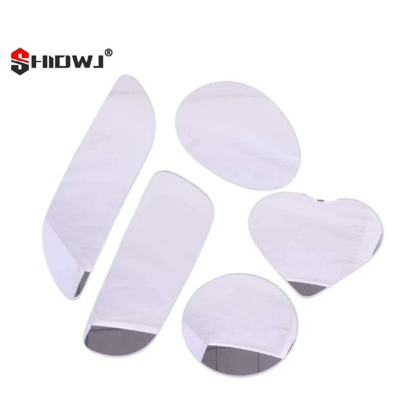 

2Pcs Car Mirror Wide Angle Car Blind Spot Mirrors 360° Adjustable Auxiliary Rearview Mirrors Frameless Small Mirror