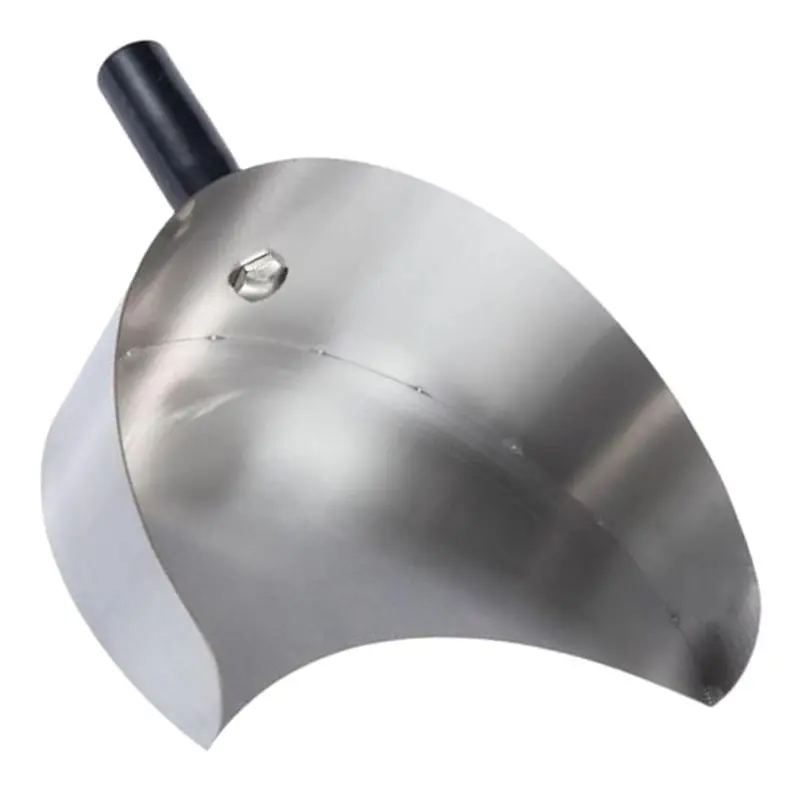 M10K Meat Catcher for Grill Stainless Steel Barbecue Shovel Handheld Rotisserie Catcher Pan for Shawarma Machine Doner Kebab