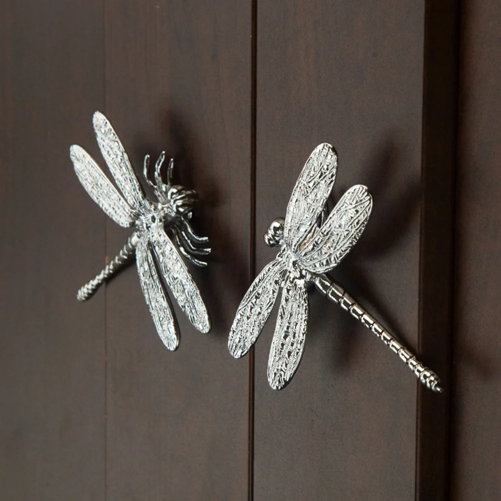 

Dragonfly Cabinet Pulls Elegant Drawer Handles Suitable For Wardrobes Desks Furniture Dressing Tables Brass Durable Beautiful
