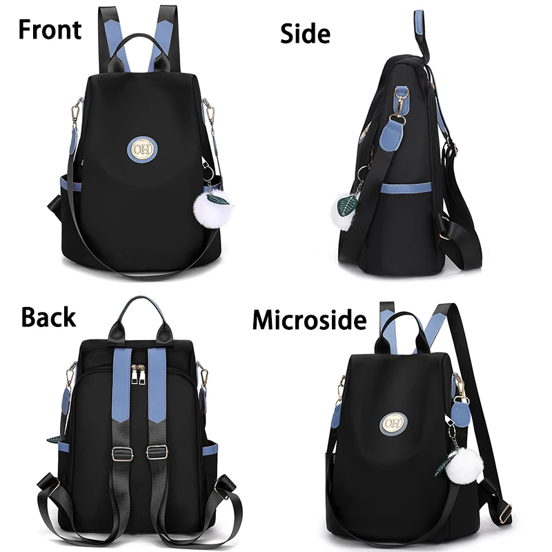 2023 Women Fashion Designer Anti-theft Backpacks School Girls Schoolbag Large Capacity Brand Travel Backpack Quality Mochilas