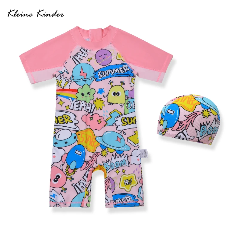 

Baby Girl Swimwear Anti UV Swimsuit for Boys Girl One-Piece Children Swimming Bathing Suit Rashguard Seaside Beach Pool Clothes