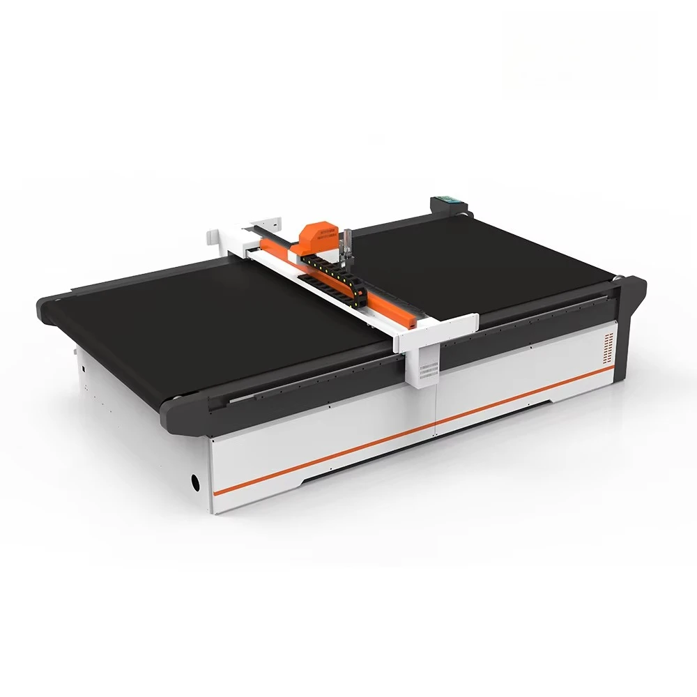Automatic Fabric Cutting Machine for Textile Clothes with PLC Control and Servo Motor