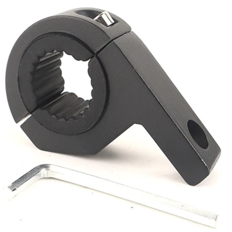 

Moto LED Spotlight Auxiliary Mounting Bracket Front Fork Clamp Fixture