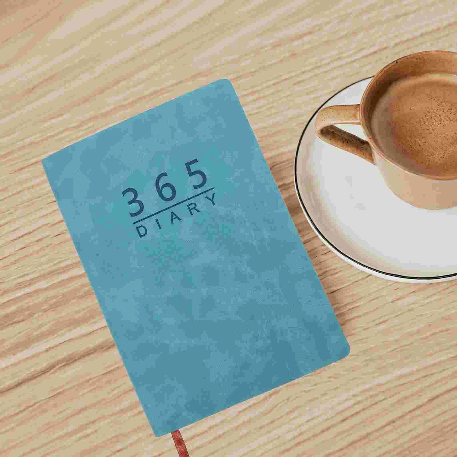 2025 Schedule Portable Planner Notebook Office Accessory Daily Use Household Organizer Date Agenda