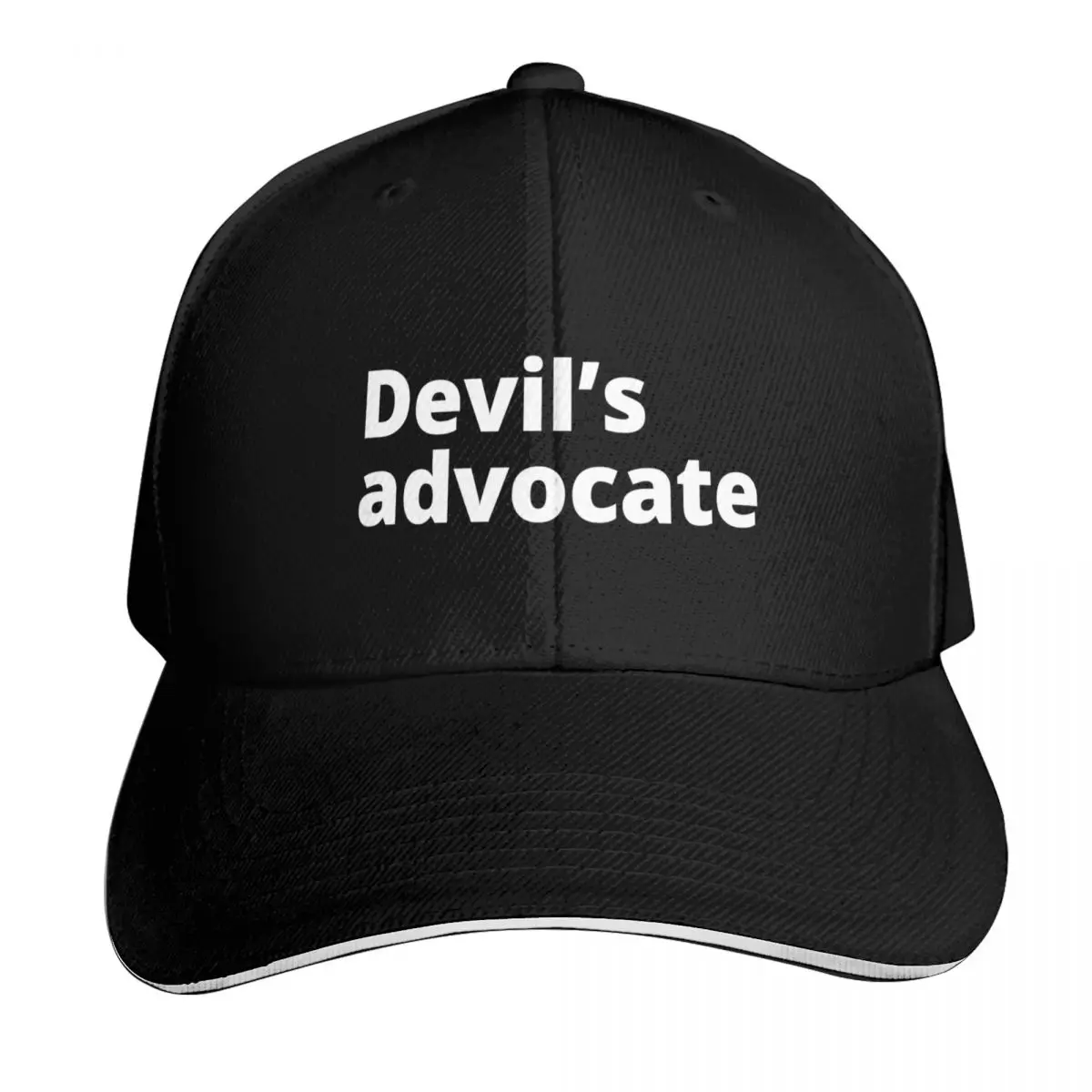 Casquette de Baseball Devil's Advocate, casquette tactique pour hommes et femmes, chapeau de grande taille, en offre, noir