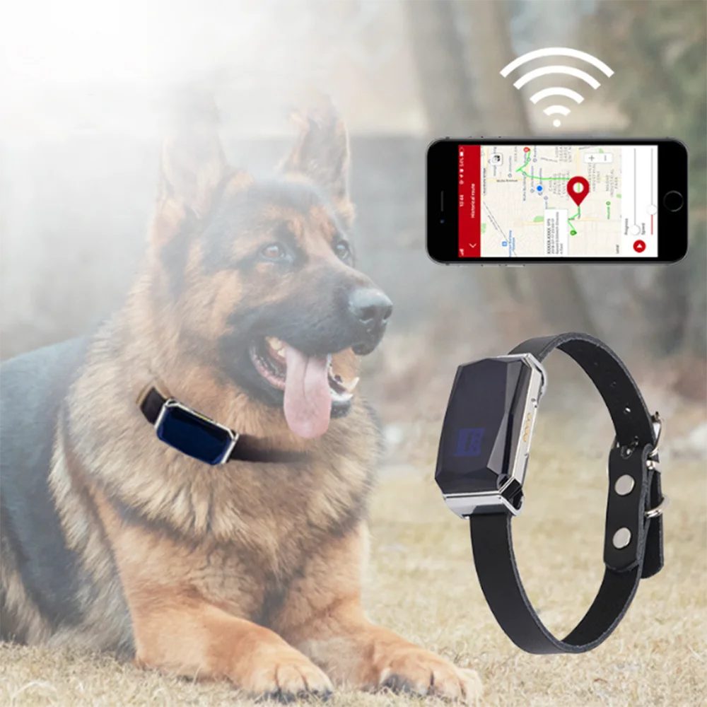 

Smart pet positioning anti-loss device waterproof anti-loss pet collar GPS tracking locator for the elderly and children