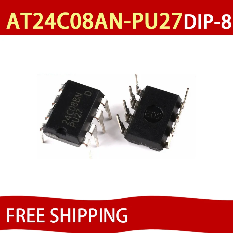 5Pcs At24C08An-Pu27…