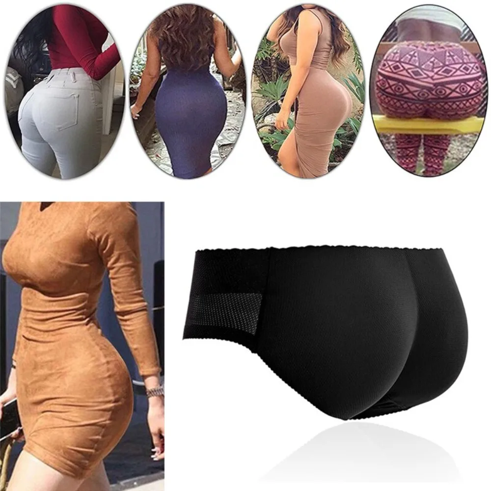 New Butt Lifter Shaper Panties Hip Pads Shapewear Push Up Booty Enhancer Control Panties Invisible Underwear Fake Ass For Women