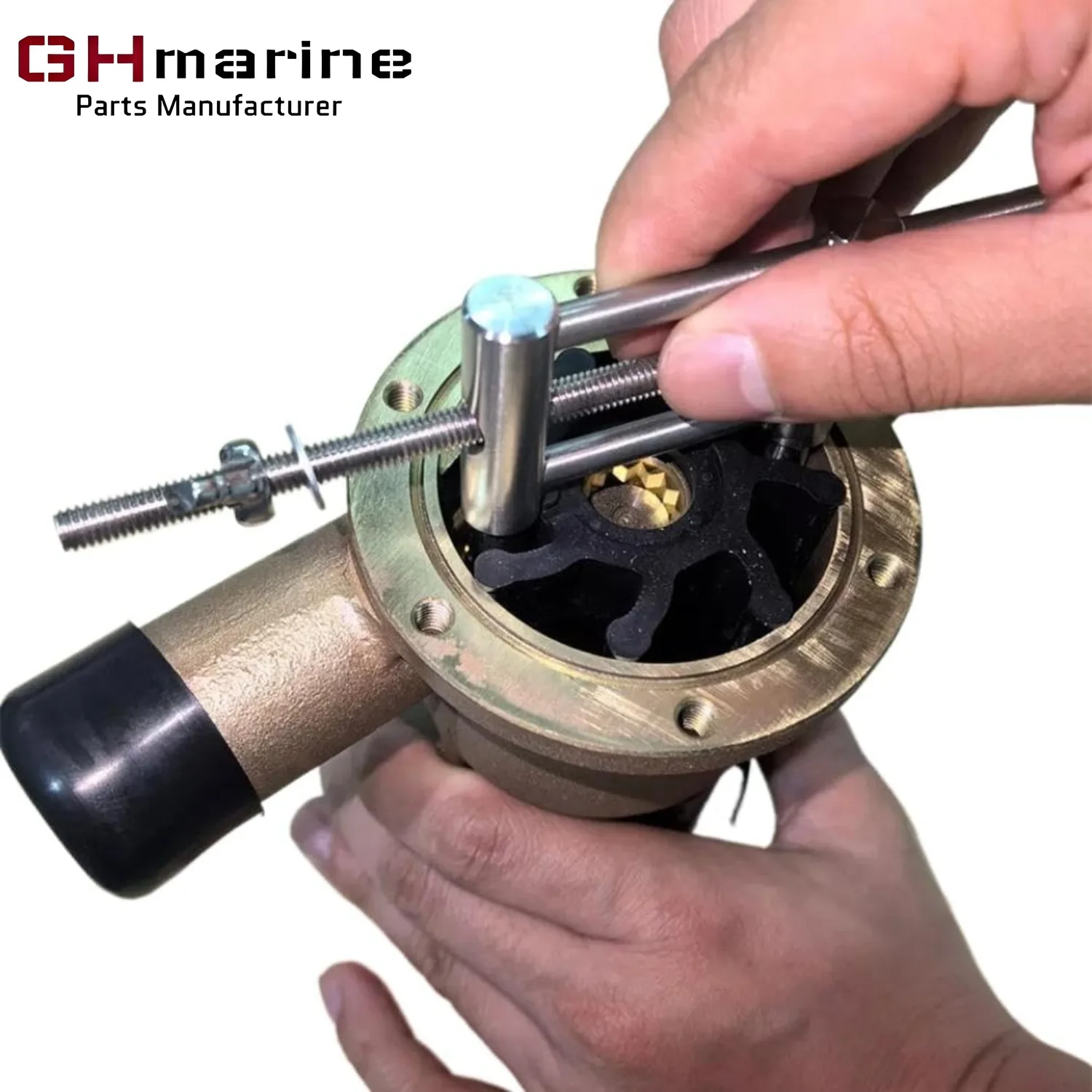 40MM-80MM Flexible Impeller Pull Tool Removal Puller Compatible with Sherwood 10615K 17936-0001 Inboard Engine