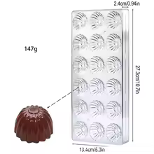 Dubai Chocolate Bar Mold Polycarbonate For Professional Candy Bakery Baking Kitchen Pastry Bakery Confectionery Utensil Tools - AliExpress 15