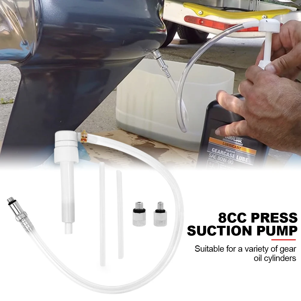 

Универсальный масляный насос для нижней части редуктора с адаптерами 3/8 дюйма, 8 мм, 10 мм для стандартных бутылок объемом 1 кварту, для лодочных моторов Mariner