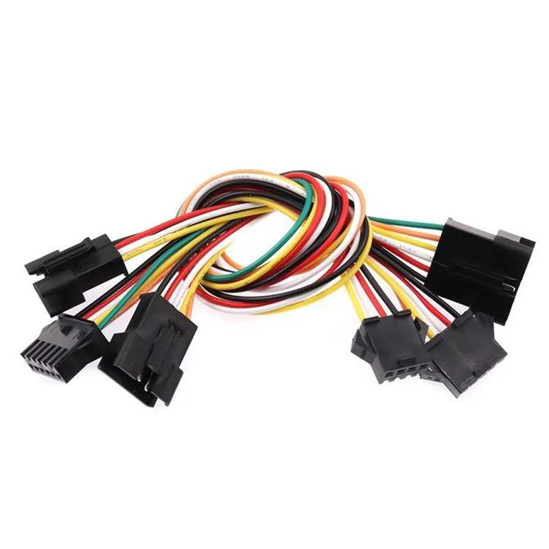 2.54mm / 2/3/4/5/6P / 20cm orbital female connection wiring 2.54-spacing electronic terminal wire connection