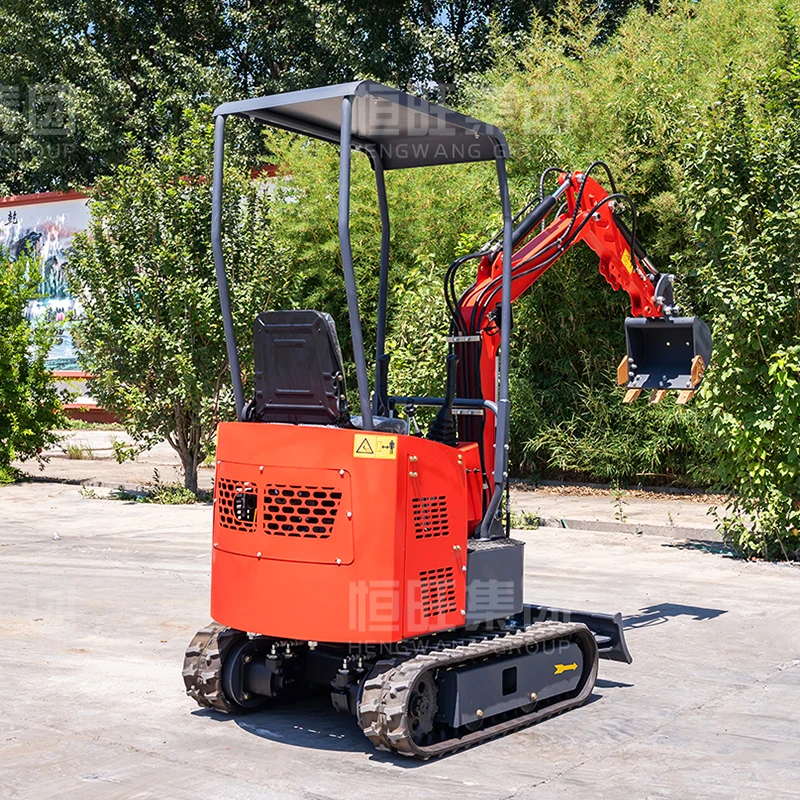 Imagem -05 - Mini Escavadeira para Esteira Doméstica Micro Digger Hidráulica Alta Qualidade Tonelada 12 Tonelada Vendas Diretas da Fábrica