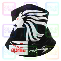 Aprilia Racing-Motorcycle Racing Team Logo Microfiber Neck Gaiter Bandana Scarf Simple Running Cover Bandana