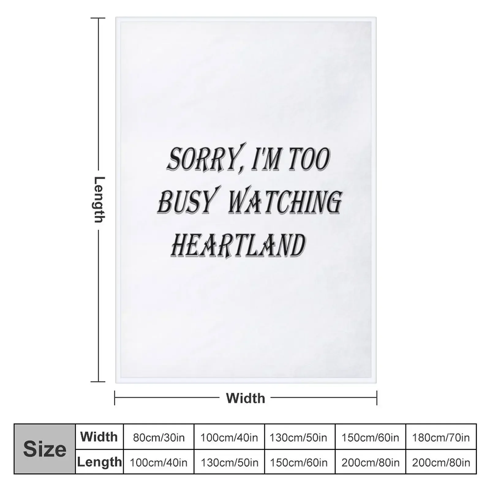 Heartland - too busy Throw Blanket Decorative Beds Loose Sofa Plush christmas gifts Vintage Blankets