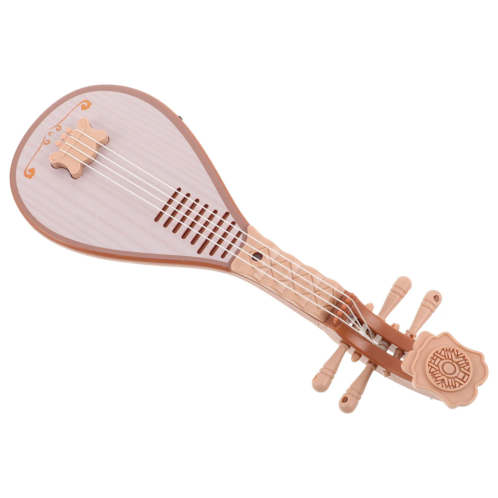 Lute chino para niños, música musical de cuerda jugable para aprender el rendimiento, instrumento Pipa ligero Vintage para niños pequeños
