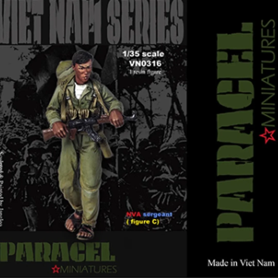 

1/35 Scale Resin Figure Vietnam War Army Troopers Assembled Model Kit Statue Unassembled and Unpainted 3D printing toy