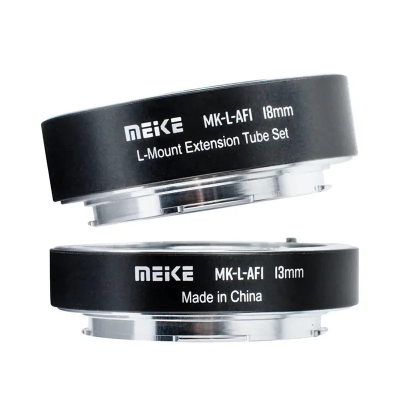 

Meike MK-L-AF1 Auto-Focus Macro Extension Tube Ring for Leica SL/SL2/T/TL/TL2 /Lumix S1/S1R/S1H /Sigma fp L-Mount Cameras