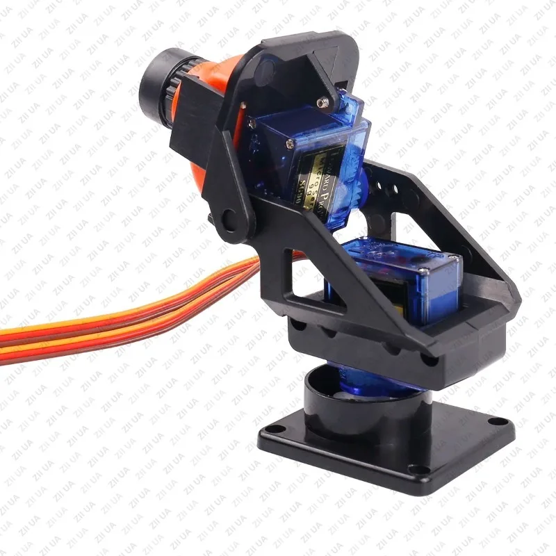 MG90s SG90 9G Steering Gear Pan Tilt Two Axis PTZ Ultrasonic Aerial Model FPV Camera Support Accessories