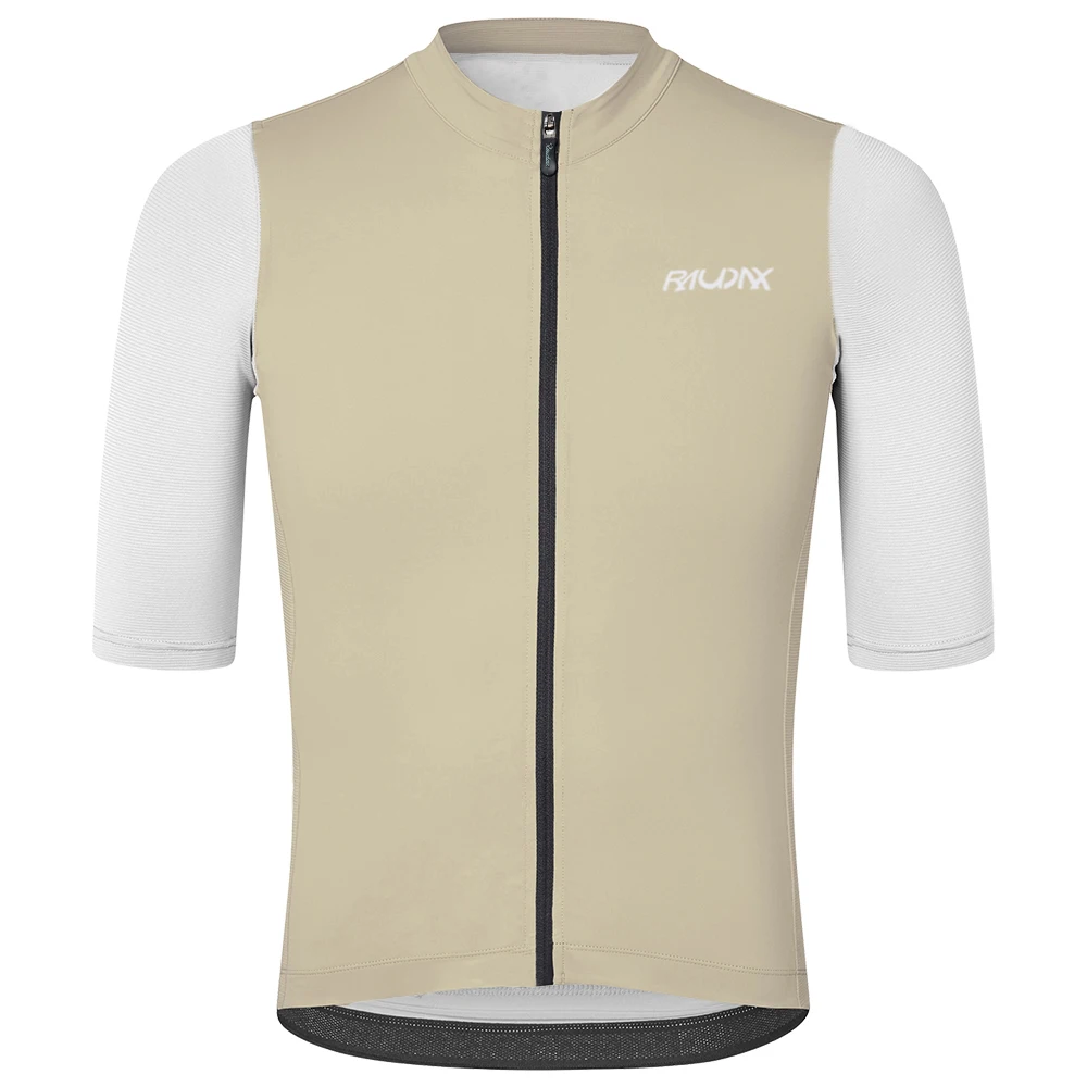 Raudax Zweifarbige Fahrradtrikots Unisex Fahrradbekleidung Bike Maillot Sport Langarm Ropa Hombre Fahrradshirts – Detail 10